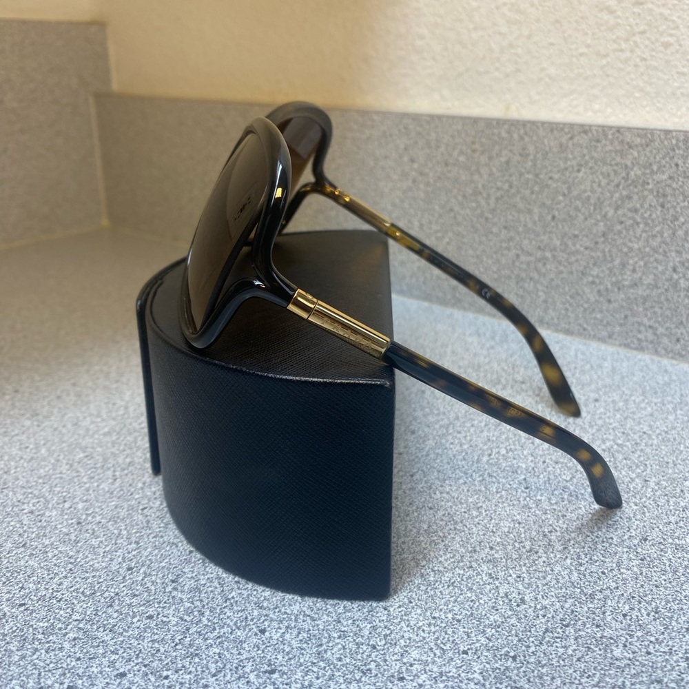 Prada Spr28l Tortoise Shell Oversized Sunglasses … - image 3